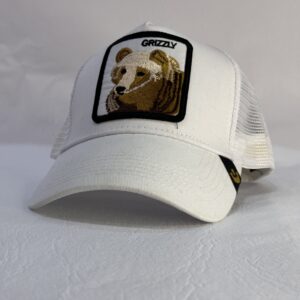 gorra GRIZZLY // blanca