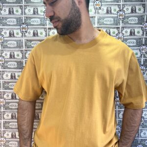 Remera basic // Mostaza