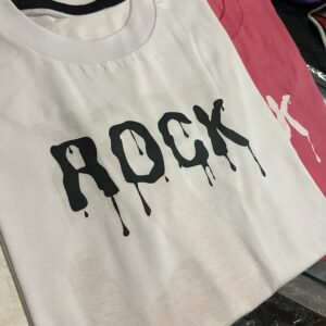 Remera Rock // blanco
