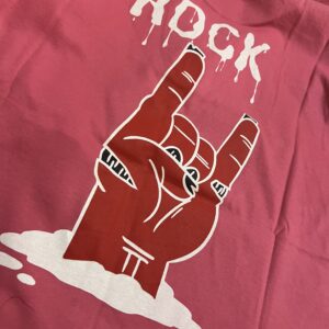 Remera Rock // rosa