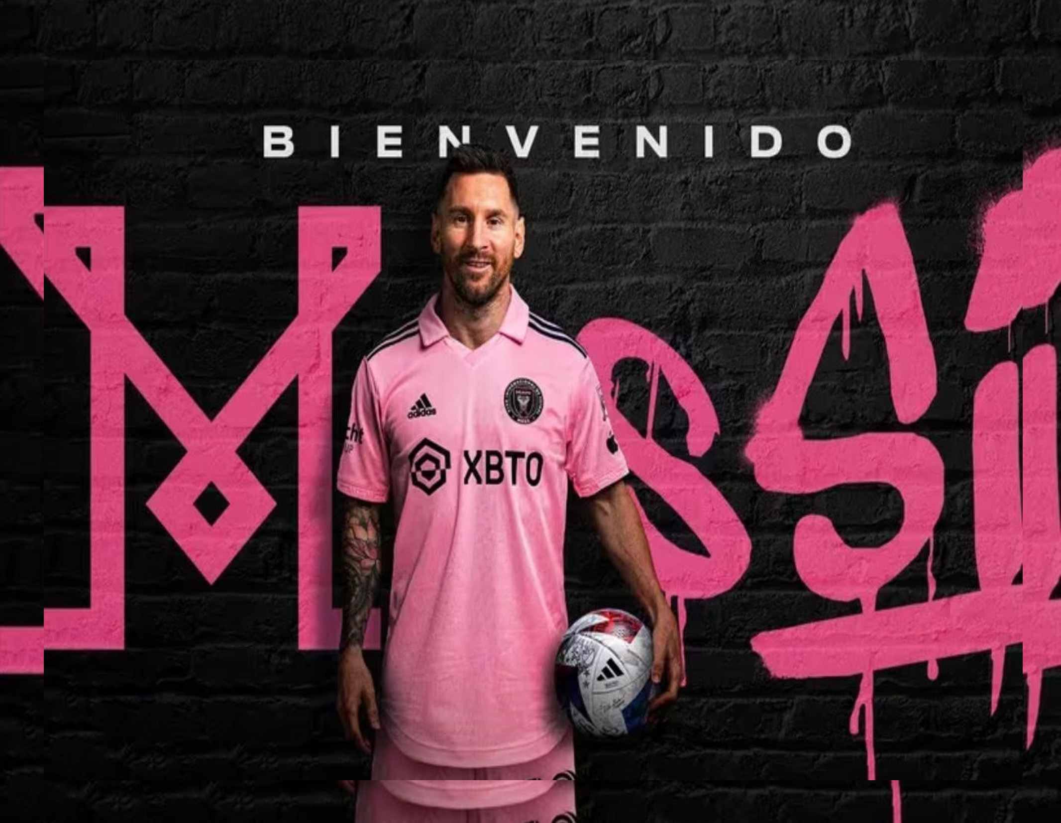 Cuadros - Messi Inter Miami Style